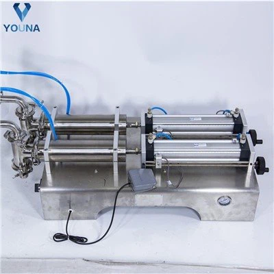 Màquina d'ompliment de líquid de 2 capçals