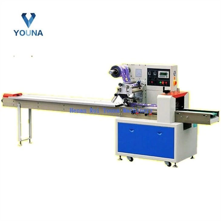 Automatic plastic bag cake packing machine with nitrogen gas filling (3)